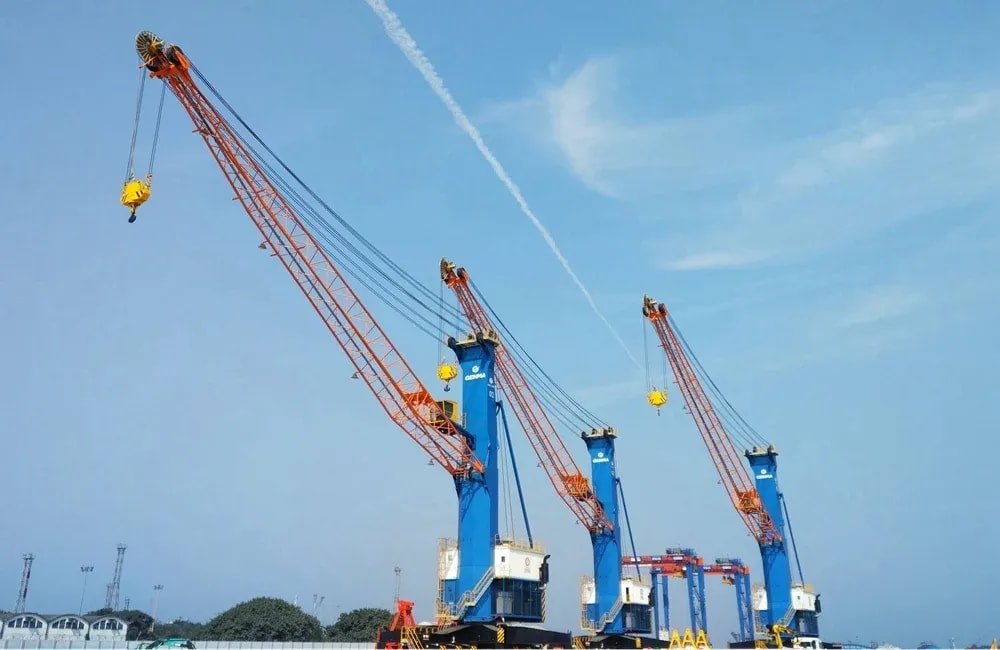 Cẩu bờ di động MHC (Mobile Harbor Crane) 4
